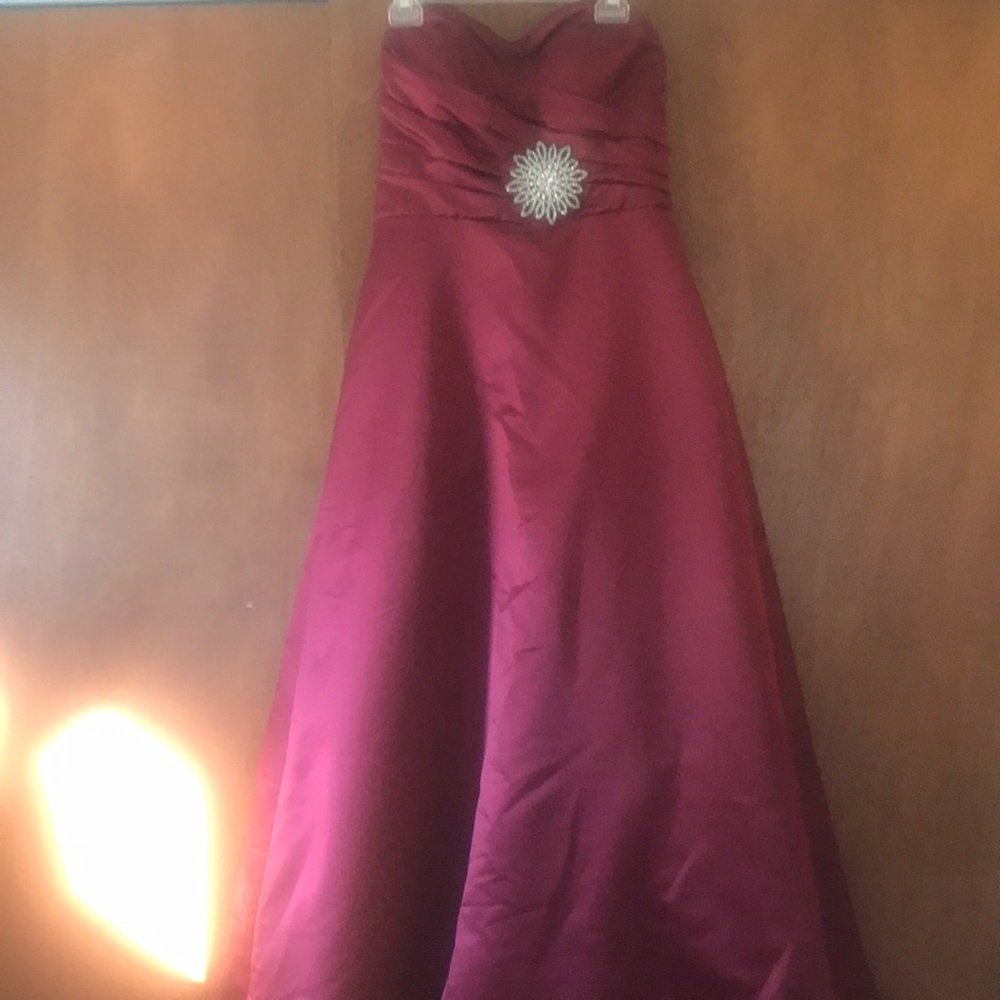 Maroon Prom Dress